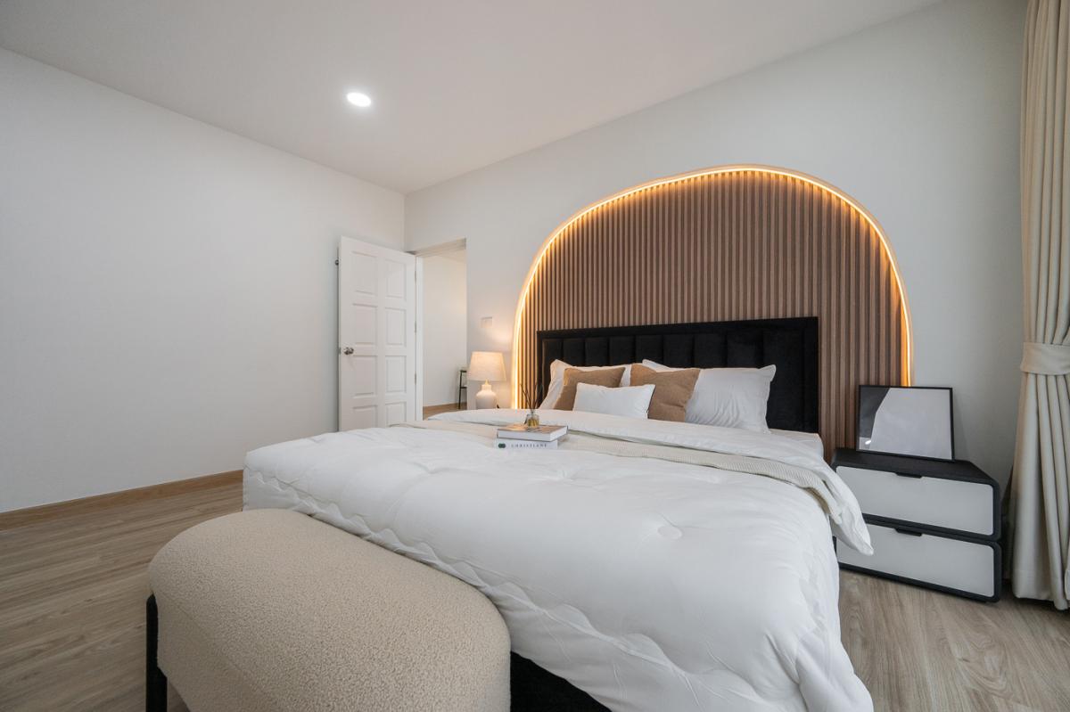 ฟลอร่า วิลล์ ห้องใหญ่ 2 นอน แต่งครบ ใกล้รถไฟฟ้า Airport Link เดินทางสะดวก_Do793