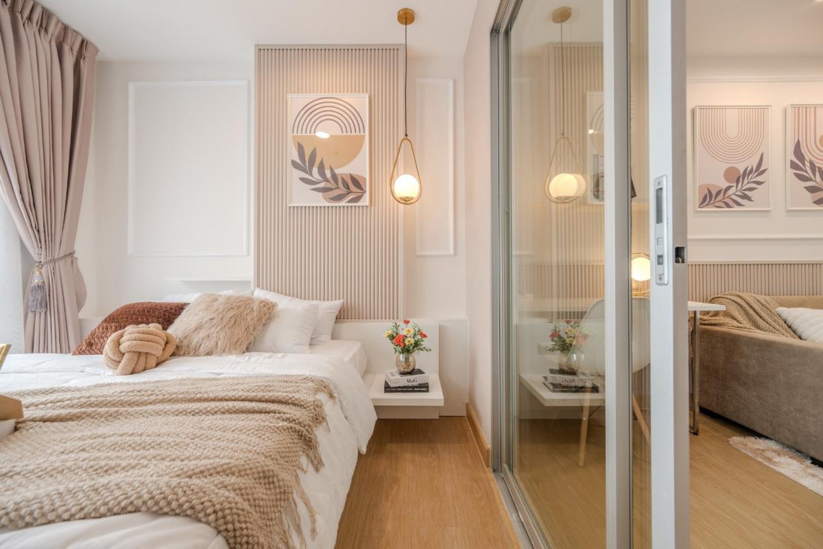 เดอะทรัสต์ เรสซิเด้นซ์ ปิ่นเกล้า ชั้นสูง วิวสวย แต่งครบ _Do816 . 