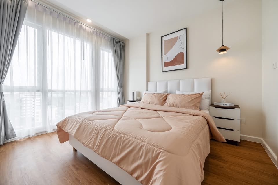 เดอะคีย์ ประชาชื่น ห้องใหญ่ แต่งสวย จัดเต็ม เฟอร์ฯครบ_Do822 . 