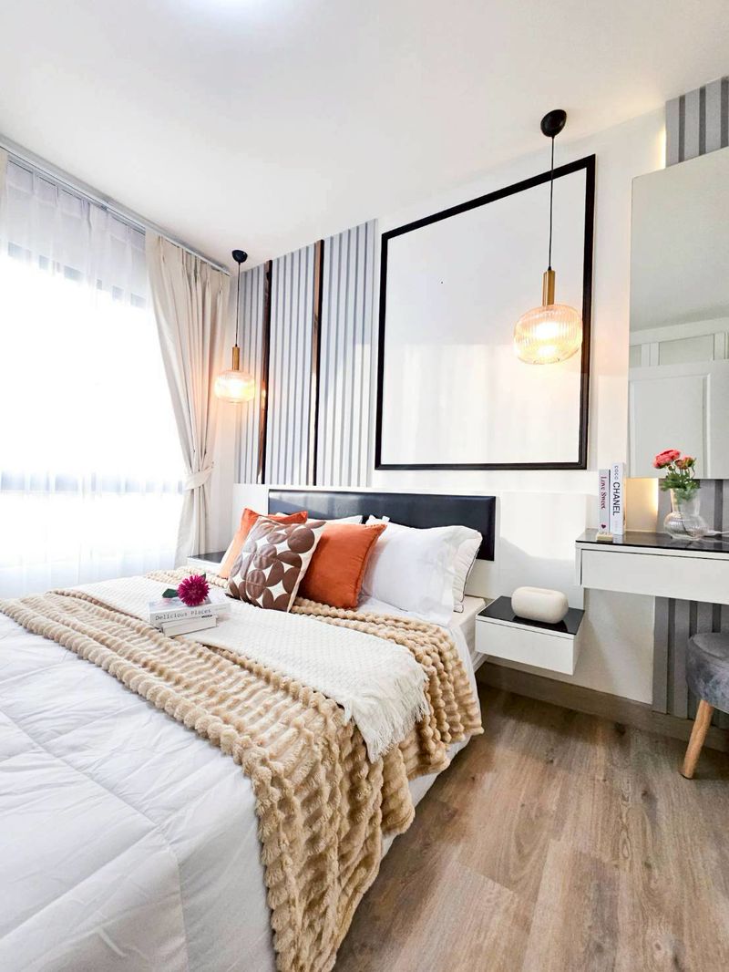 ไอคอนโด สุขุมวิท 105 1 นอน ห้องสวย ใกล้รถไฟฟ้า แบ่งส่วน ครัวแยก_Do845 .