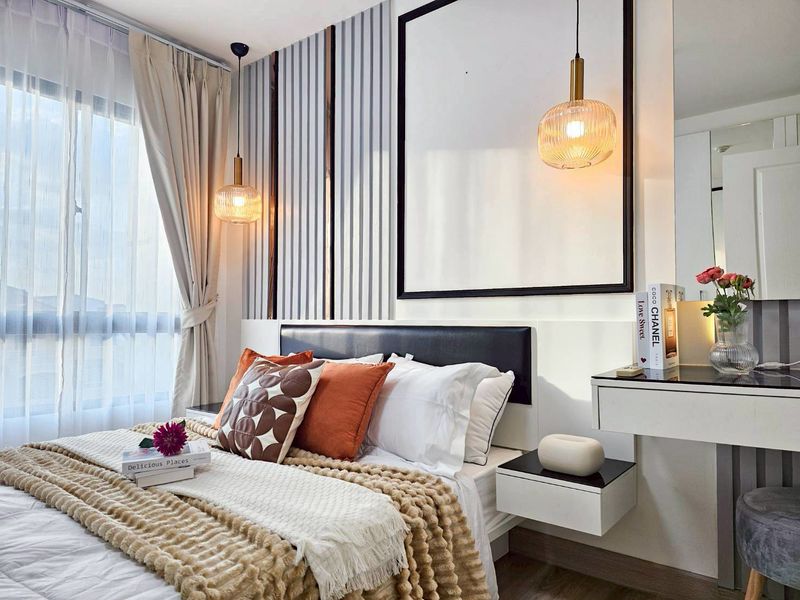 ไอคอนโด สุขุมวิท 105 1 นอน ห้องสวย ใกล้รถไฟฟ้า แบ่งส่วน ครัวแยก_Do845 .