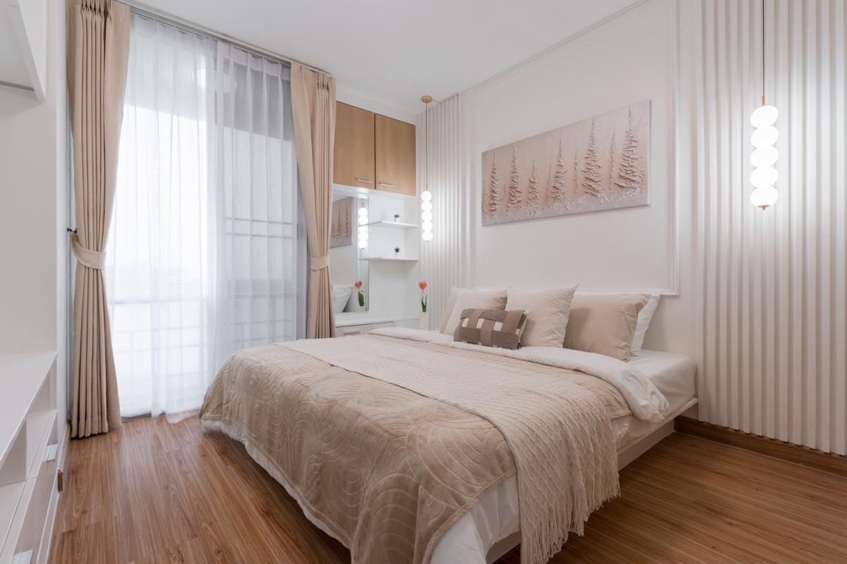 ดิ ไอริส พระราม 9-ศรีนครินทร์ 1 นอน แต่งครบ ใกล้รถไฟฟ้า Airport Link_Do867 . 