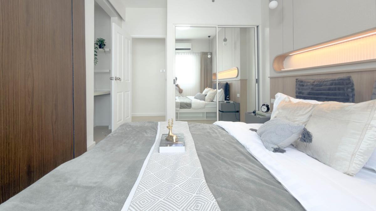 เอ สเปซ อโศก - รัชดา 1 นอน ห้องสวย บิลด์อิน  ใกล้ มศว รถไฟฟ้า._Do873 . 