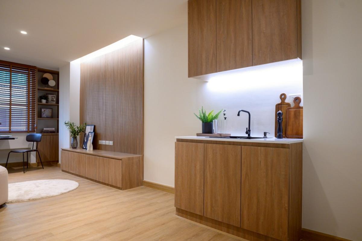 พาร์คแลนด์ บางนา ห้องสวย จัดเต็ม เครื่องใช้ไฟฟ้าครบ ครัวบิ้วอินท์_Do889